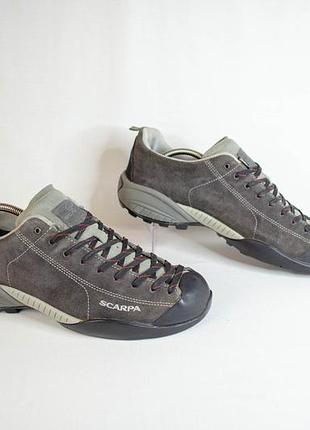 Scarpa mojito gtx кожаные треккинговые кроссовки оригинал! размер 43-44 28 см