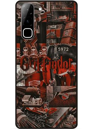 Чохол силіконовий бампер для infinix hot 70 (x6895) з малюнком gryffindor ґрифіндор гаррі поттер harry potter