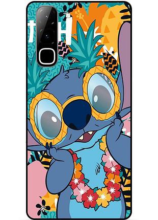 Силіконовий бампер чохол для infinix hot 70 (x6895) з малюнком стіч stitch