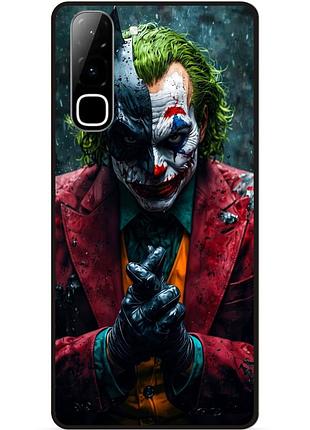 Силіконовий чохол бампер для infinix hot 70 (x6895) з малюнком джокер бэтмен