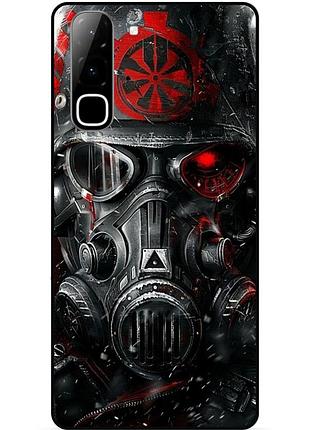 Чехол силиконовый бампер для infinix hot 70 (x6895) с рисунком сталкер stalker