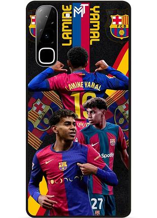 Силіконовий чохол бампер для infinix hot 70 (x6895) з малюнком ламин ямаль lamine yamal barcelona