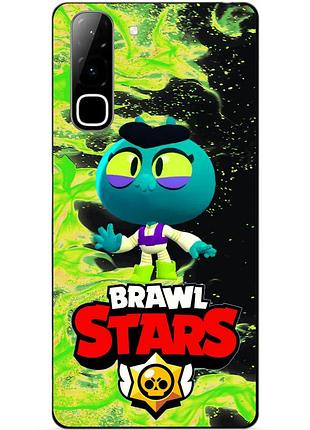 Силіконовий бампер чохол для infinix hot 70 (x6895) з героєм бравл єва brawl
