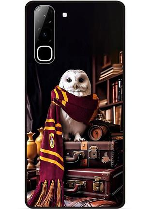 Силиконовый бампер чехол для infinix hot 70 (x6895) с картинкой букля гарри поттер harry potter