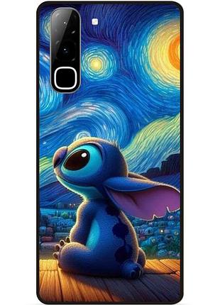 Силіконовий бампер чохол для infinix hot 70 (x6895) стіч stitch