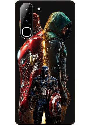 Силиконовый чехол для infinix hot 70 (x6895) с картинкой doomsday доктор дум avengers