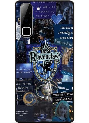 Силиконовый бампер чехол для infinix hot 70 (x6895) с рисунком ravenclaw когтевран гарри поттер harry potter