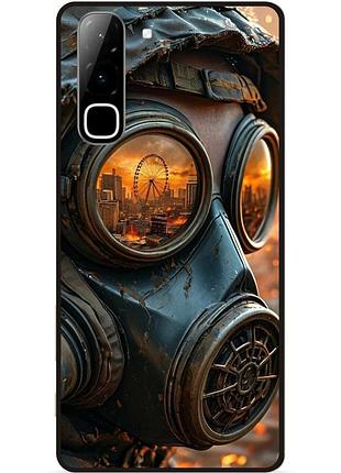 Силіконовий бампер чохол для infinix hot 70 (x6895) з малюнком stalker сталкер