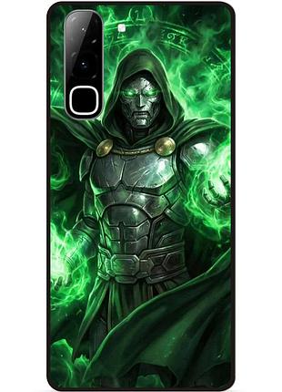 Силіконовий чохол бампер для infinix hot 70 (x6895) з картинкою doomsday доктор дум avengers