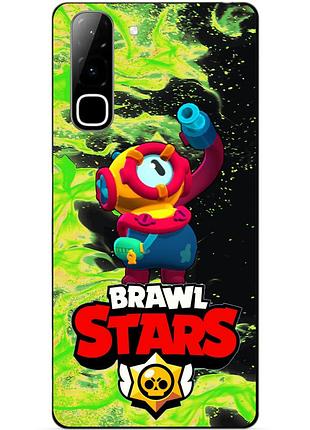 Силіконовий бампер чохол для infinix hot 70 (x6895) з героєм бравл отіс brawl
