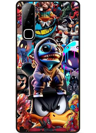 Чохол силіконовий бампер для infinix hot 70 (x6895) з малюнком стич disney