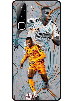 Силіконовий чохол бампер для infinix hot 70 (x6895) з малюнком mbappe мбаппе real