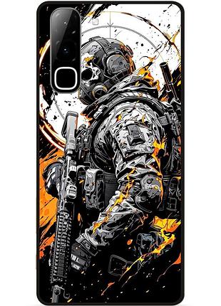Силиконовый бампер чехол для infinix hot 70 (x6895) stalker сталкер