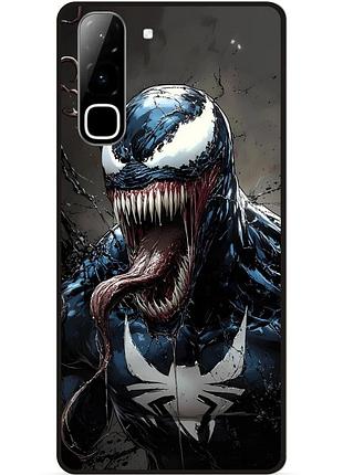 Силіконовий чохол бампер для infinix hot 70 (x6895) з малюнком карнаж веном venom