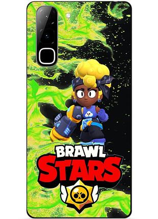 Силіконовий бампер чохол для infinix hot 70 (x6895) з героєм бравл мейсі brawl