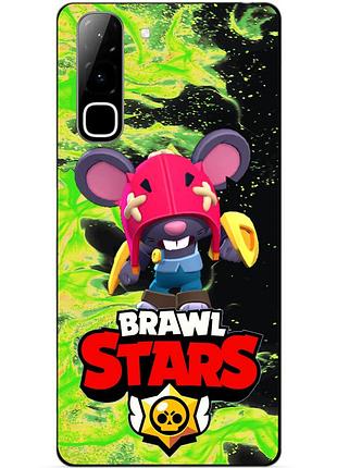 Силіконовий бампер чохол для infinix hot 70 (x6895) з героєм бравл мо brawl
