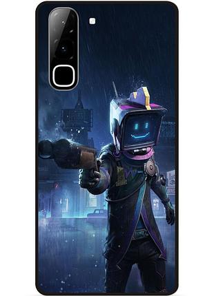 Силіконовий чохол бампер для infinix hot 70 (x6895) з малюнком пабг pubg