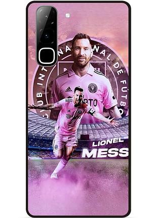 Силіконовий чохол бампер для infinix hot 70 (x6895) з малюнком leo messi мессі
