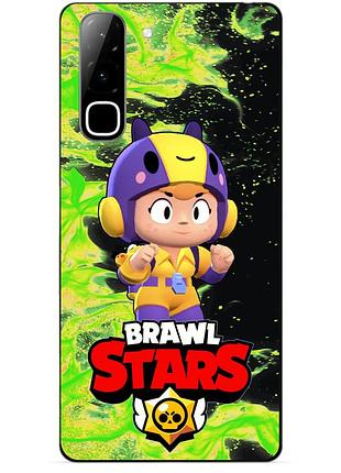 Силіконовий бампер чохол для infinix hot 70 (x6895) з героєм бравл беа brawl