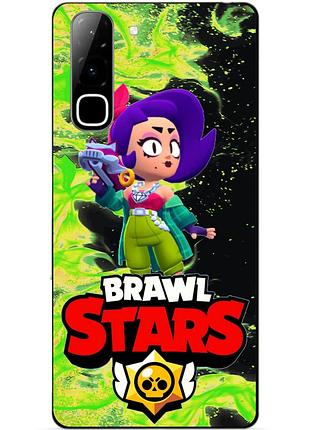 Чехол силиконовый бампер для infinix hot 70 (x6895) с героем бравл лола brawl