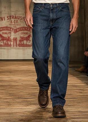 Джинсы мужские levi's синие размер l хлопок эластан
