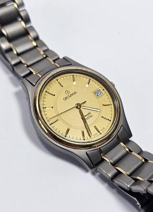 Классические наручные часы grovana titanium 1525.1 от швейцарского бренда grovana