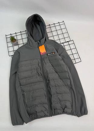 Вітровка ellesse softshell сірого кольору розмір m