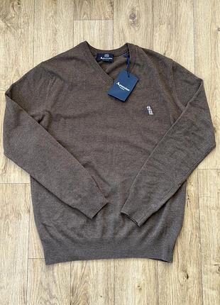 Aquascutum чоловічий шерстяний светр m