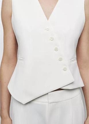 Білий костюм zara