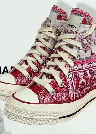 Кеди isabel marant x converse chuck 70 wedge bekett кросівки