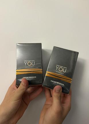 Парфюмована вода emperio armani stronger with you intensely