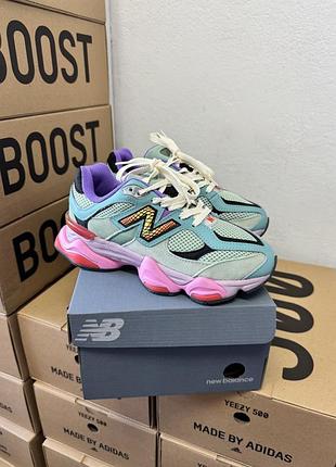 Кросівки nеw bаlаnсe 9060 multicolor / нью беленс 9060 різнокольорові 36 37 38 39 40 41