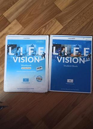 Навчально-методичний комплекс з англійської мови life vision від видавництва oxford university press комплект рівня b1 (intermediate):
