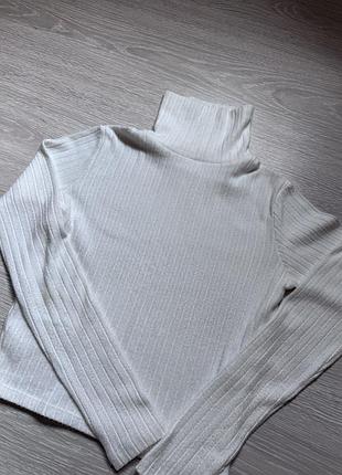 Pull&bear жіноча кофтинка біла m