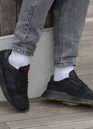Мужские кроссовки adidas zx 500 black / smb+ 🔗