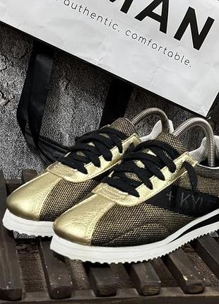 Кросівки жіночі кеди kendall + kylie shoes золотий 38 24,5 см