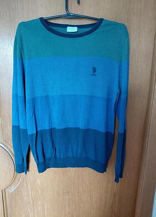 Мужской хлопковый джемпер u.s. polo assn.