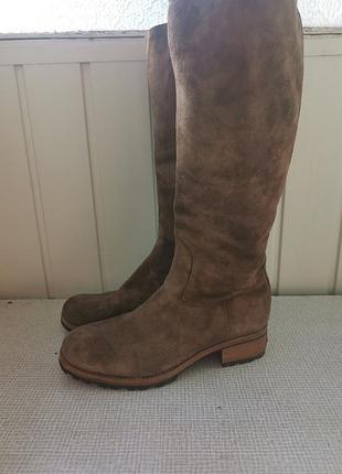 Сапоги 39 25см ugg замша овчина