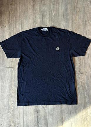 Футболка чоловіча stone island чорна, розмір m