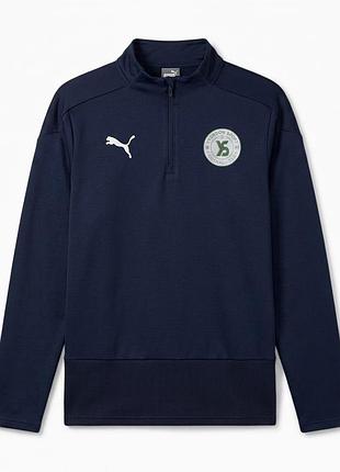 Темно-синяя спортивная кофта yverdon sport fc лонгслив puma