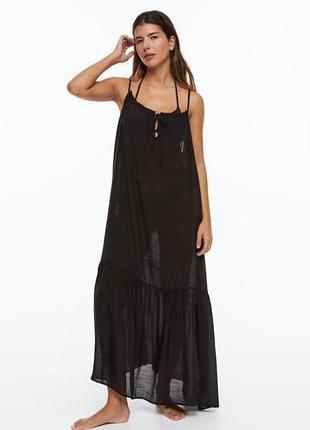 Сарафан чорний h&m