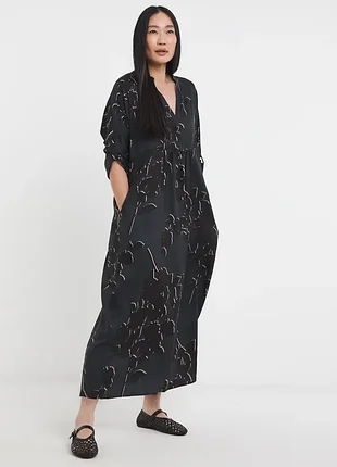 Сукня оверсайз довга великий розмір батал.