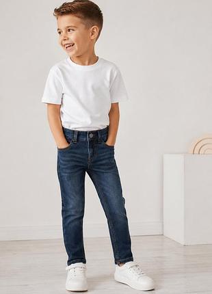 Детские джинсы lupilu (германия) р. 116 (5-6 лет) для мальчика slim fit регулировка талии