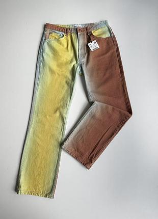 Джинси бойфренди градієнт zara  розмір - 42 маломірять на l