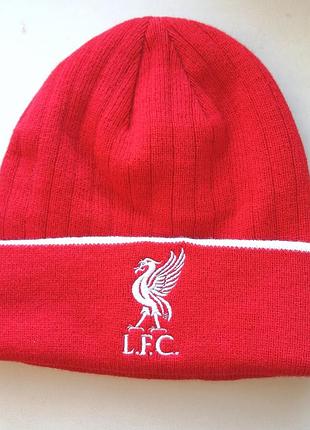 Шапка фк липерпуль мужская красная мерч футбольная стильная liverpool