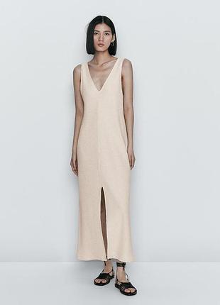 Сукня максі massimo dutti