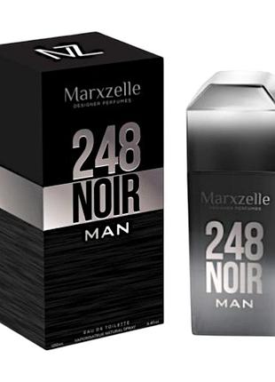 Парфюмированная вода мужская marxzelle 248 noir man 100 мл