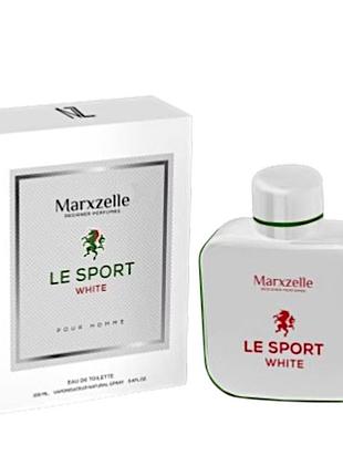 Парфюмированная вода мужская marxzelle le sport white 100 мл
