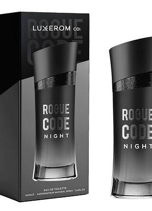 Парфюмированная вода мужская luxerom rogue code night 100 мл
