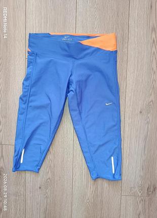 Спортивные капри / леггинсы nike dri-fit, p.xs